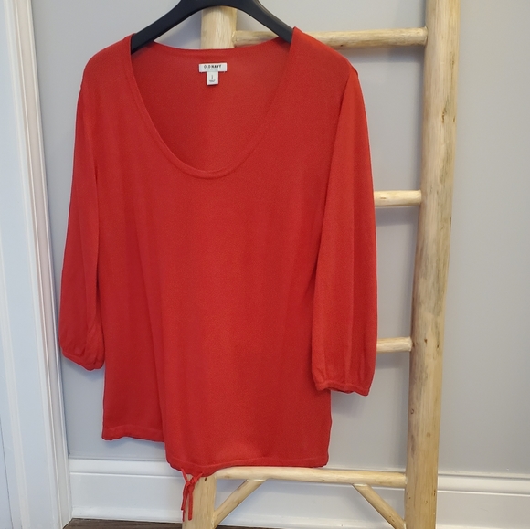 Old Navy Tops - Old Navy Scoopneck Long Sleeve Shirt, L